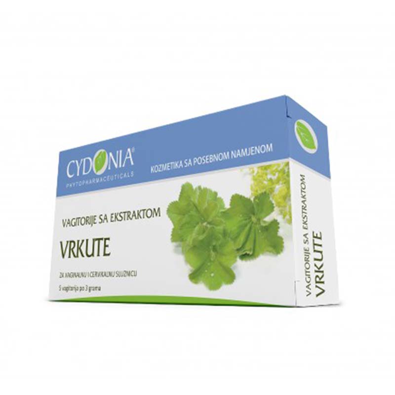 Vagitorije sa ekstraktom vrkute 5 komada - slika 1