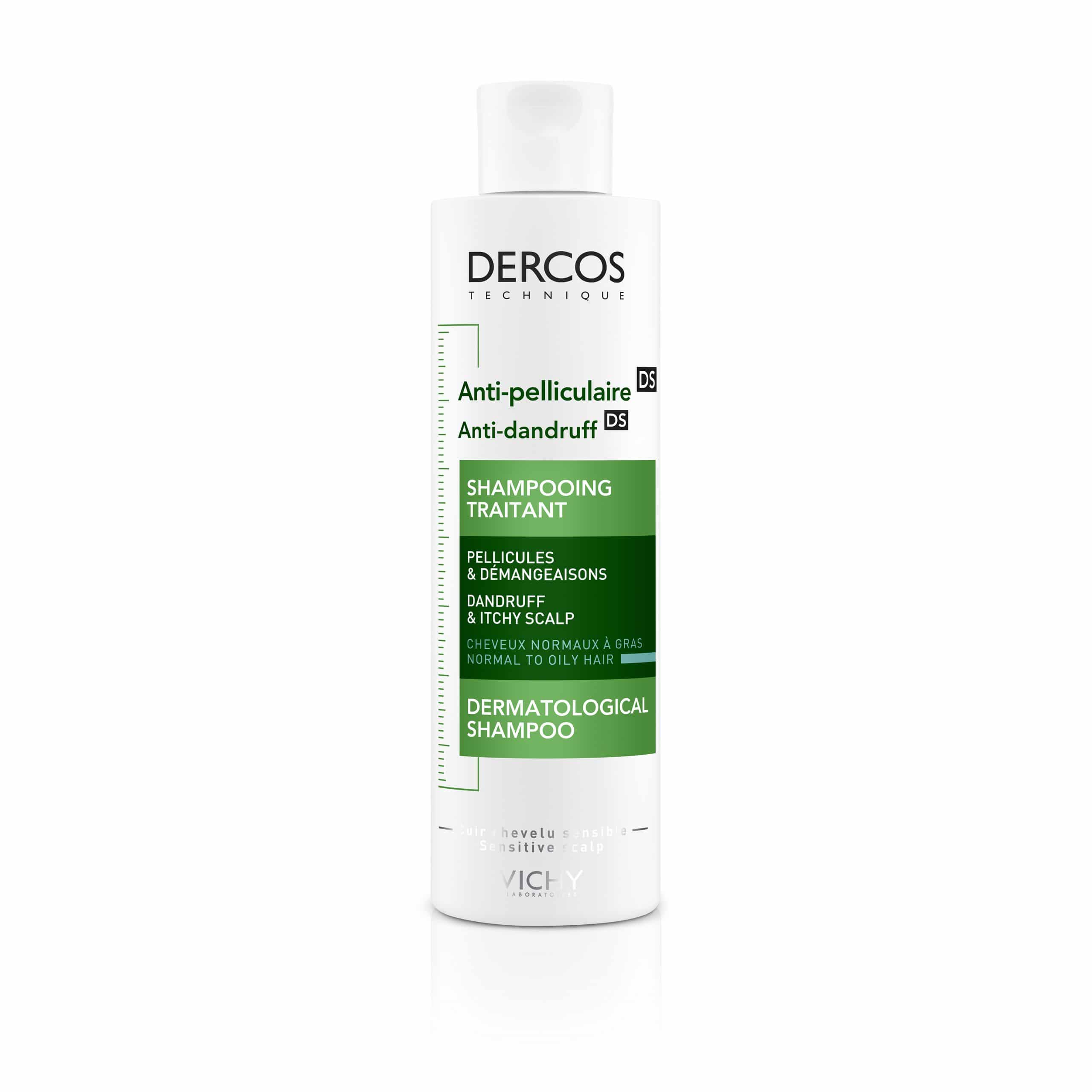 VICHY DERCOS Šampon protiv peruti za masnu kosu, 200ml VR - slika 1