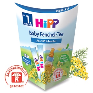 HIPP Čaj od ekstrakta komorača – 15 kesica 0m+ - slika 1