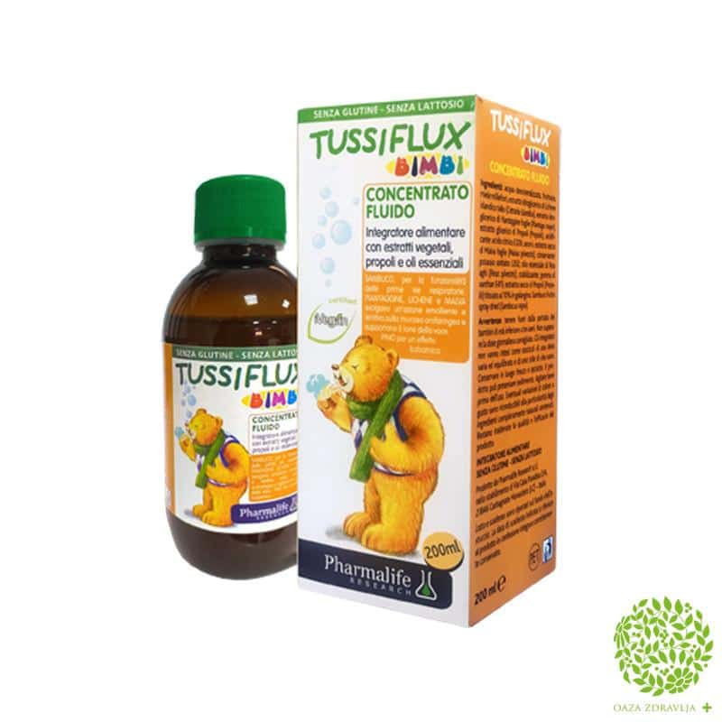 TUSSIFLUX Bimbi sirup 200ml - slika 1