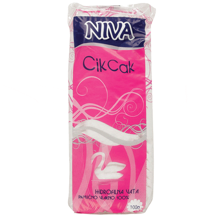 NIVA Hidrofilna vata 100g - slika 1