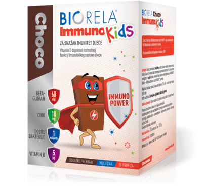 Biorela® Choco Immuno Kids prutići a20 - slika 1