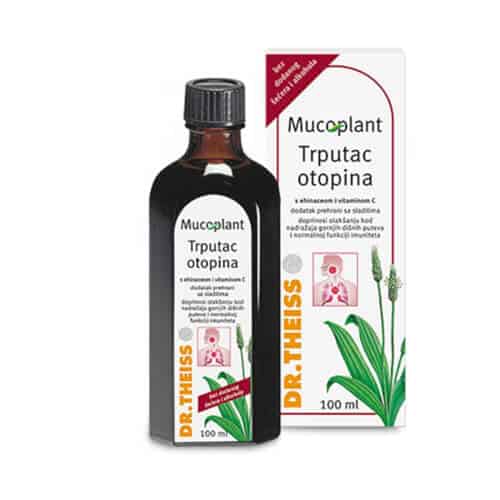 Dr. Theiss Mucoplant trpučev sirup bez šećera 100 ml - slika 1