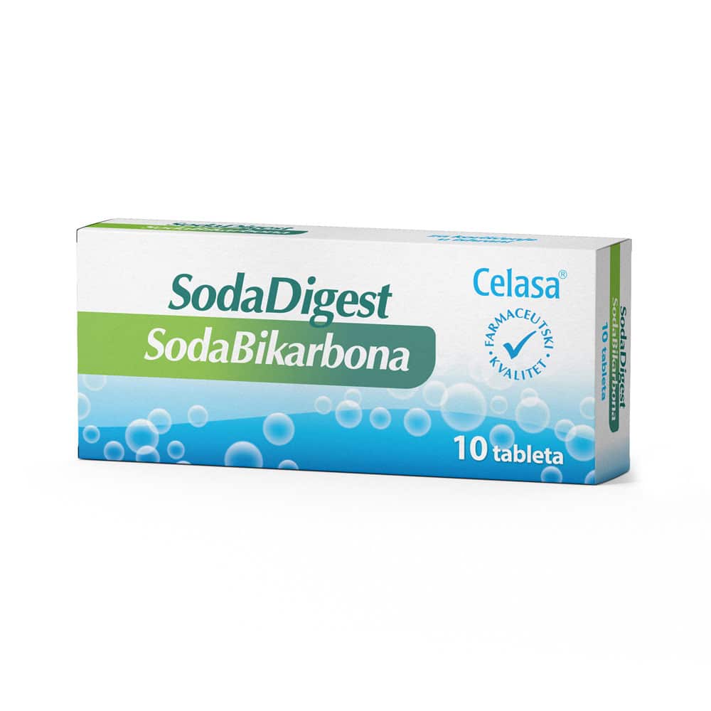 Esensa Sodadigest Soda bikarbona 10 tableta - slika 1