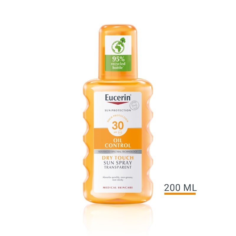 Eucerin SUN Oil Control Dry Touch sprej SPF30 200ml - slika 1