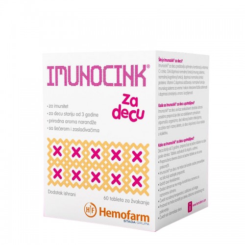 IMUNOCINK za djecu 60 tableta - slika 1