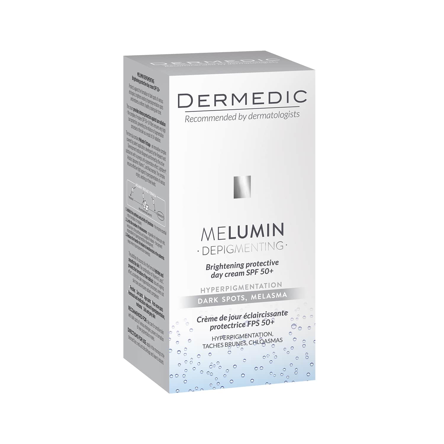 DERMEDIC Melumin Dnevna krema za posvjetljivanje SPF50+ 55ml - slika 1
