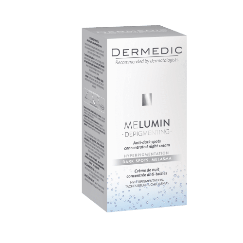 DERMEDIC Melumin Noćna krema protiv tamih mrlja 55ml - slika 1
