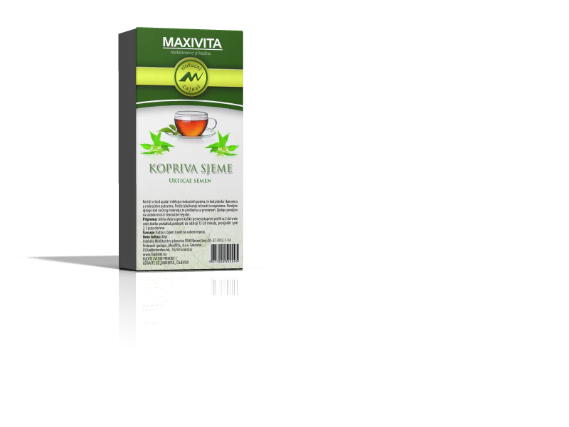 MaxiVita Kopriva sjeme čaj 40 g - slika 1