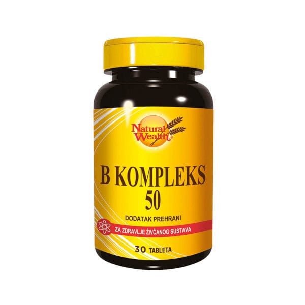 Natural Wealth B kompleks tablete a30 - slika 1