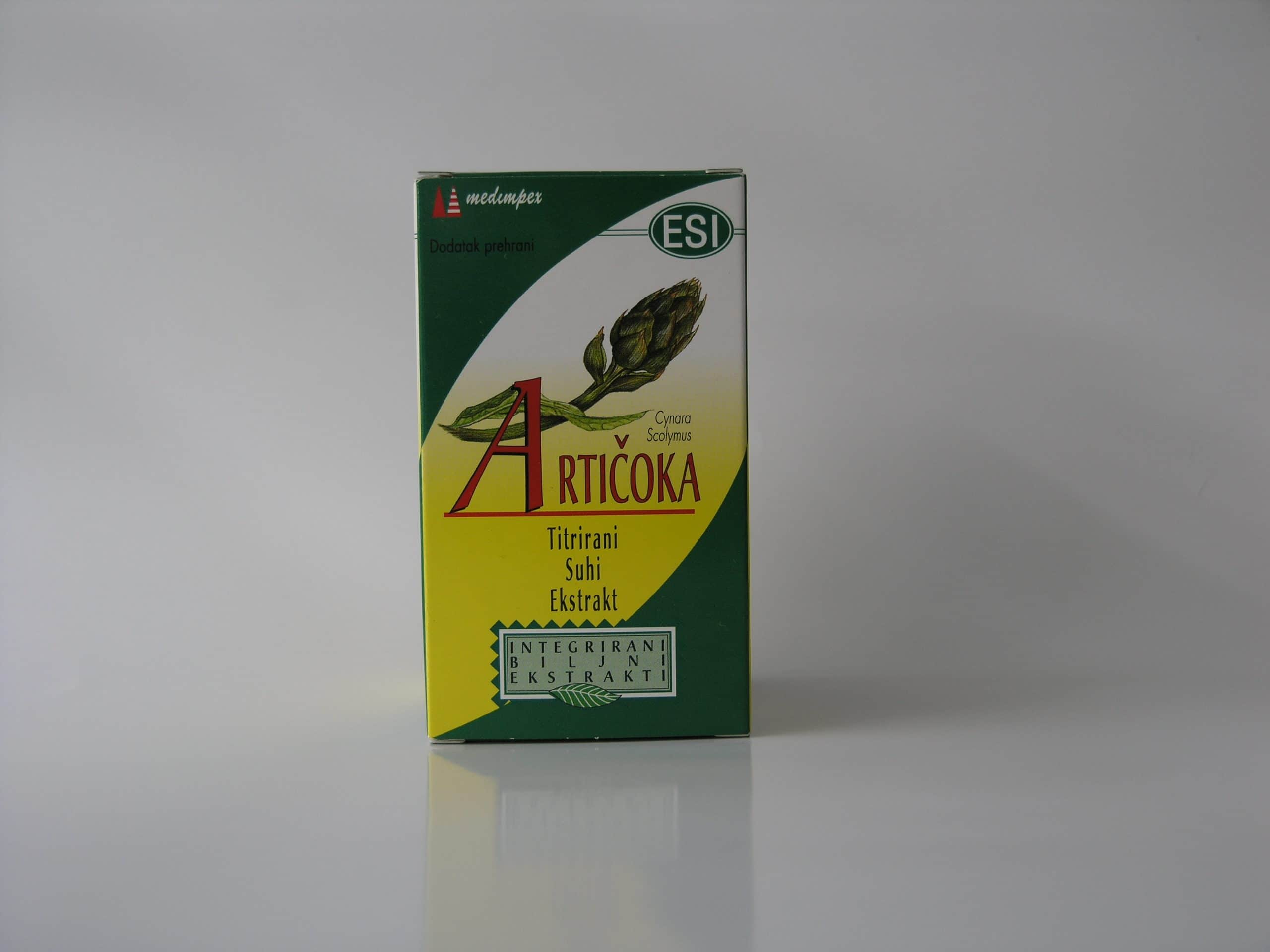 ESI ARTIČOKA 60 tableta - slika 1