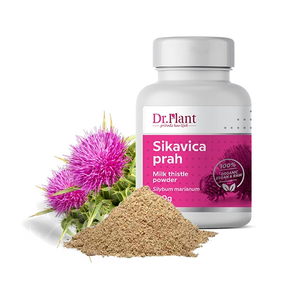 Dr. Plant BIO sikavica u prahu (Silybum marianum) 100g - slika 1
