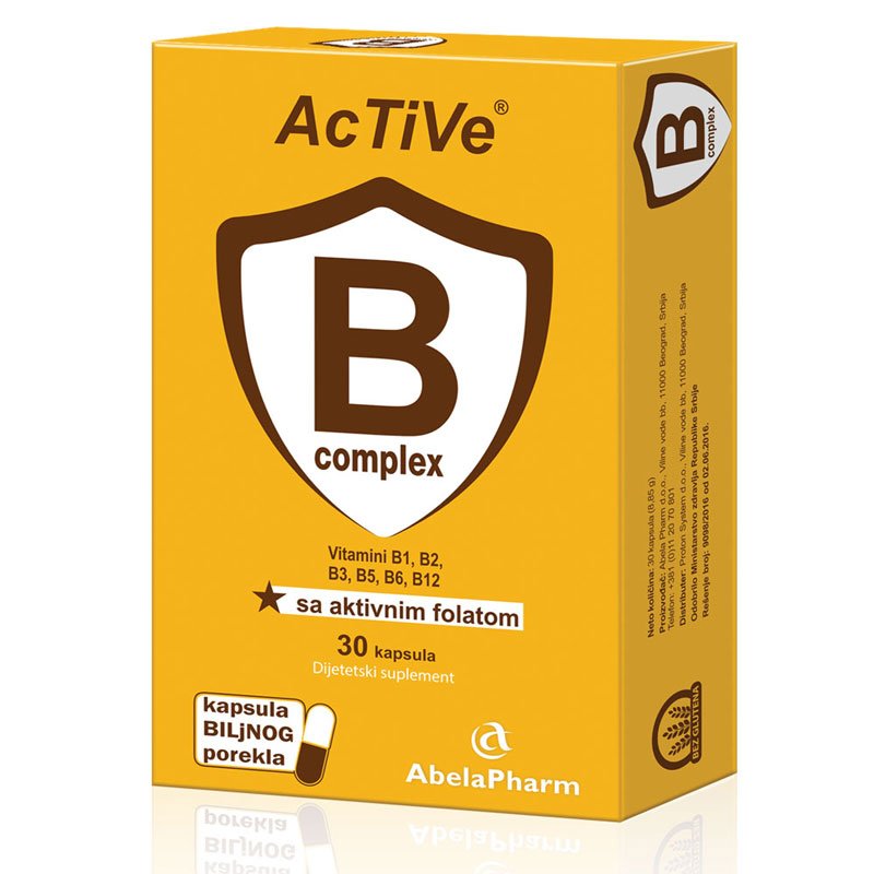 Active B complex®, 30 kapsula - slika 1