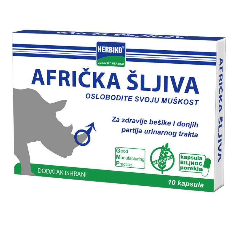 Herbiko Afrička šljiva®, 10 kapsula - slika 1