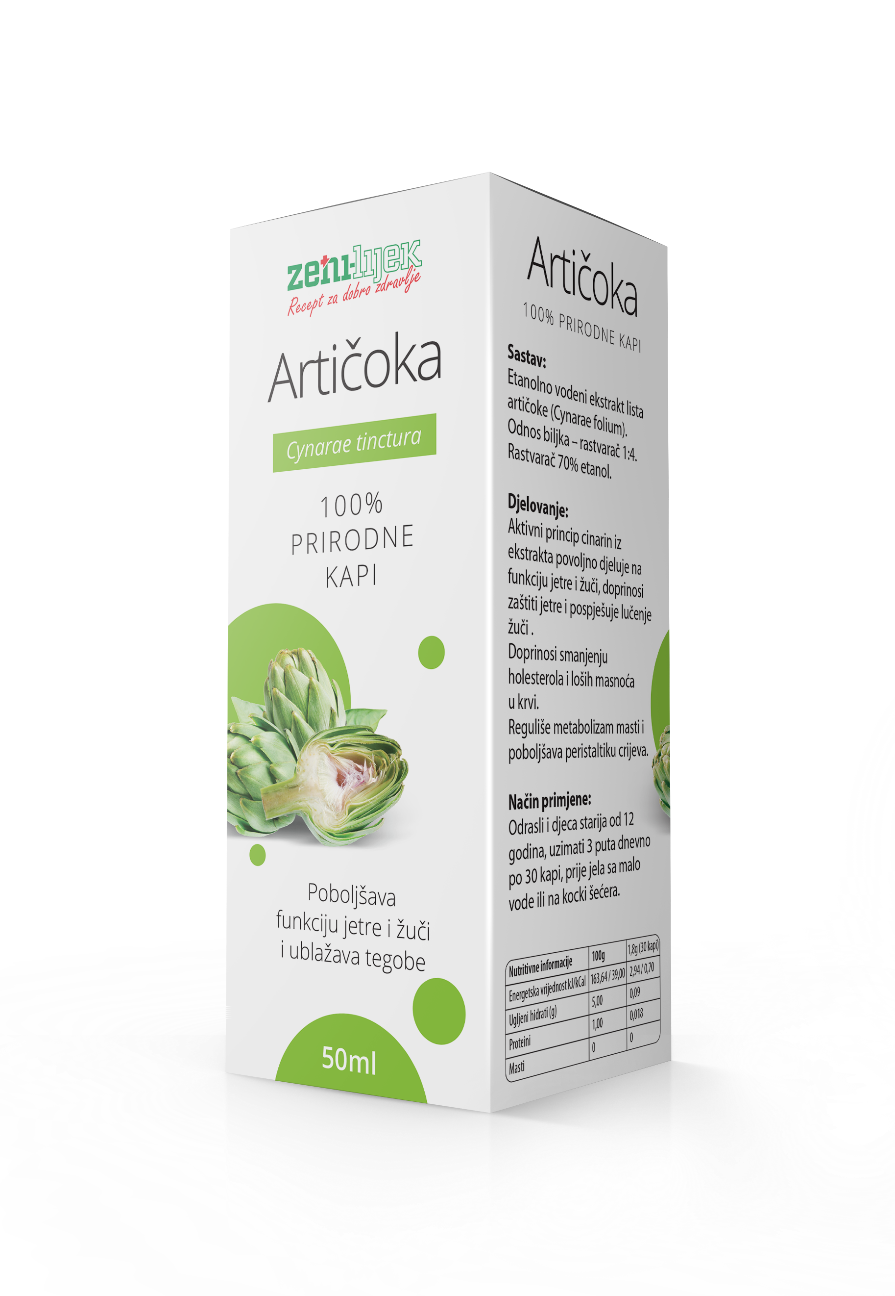 ARTIČOKA KAPI 30 ML ZL - slika 1