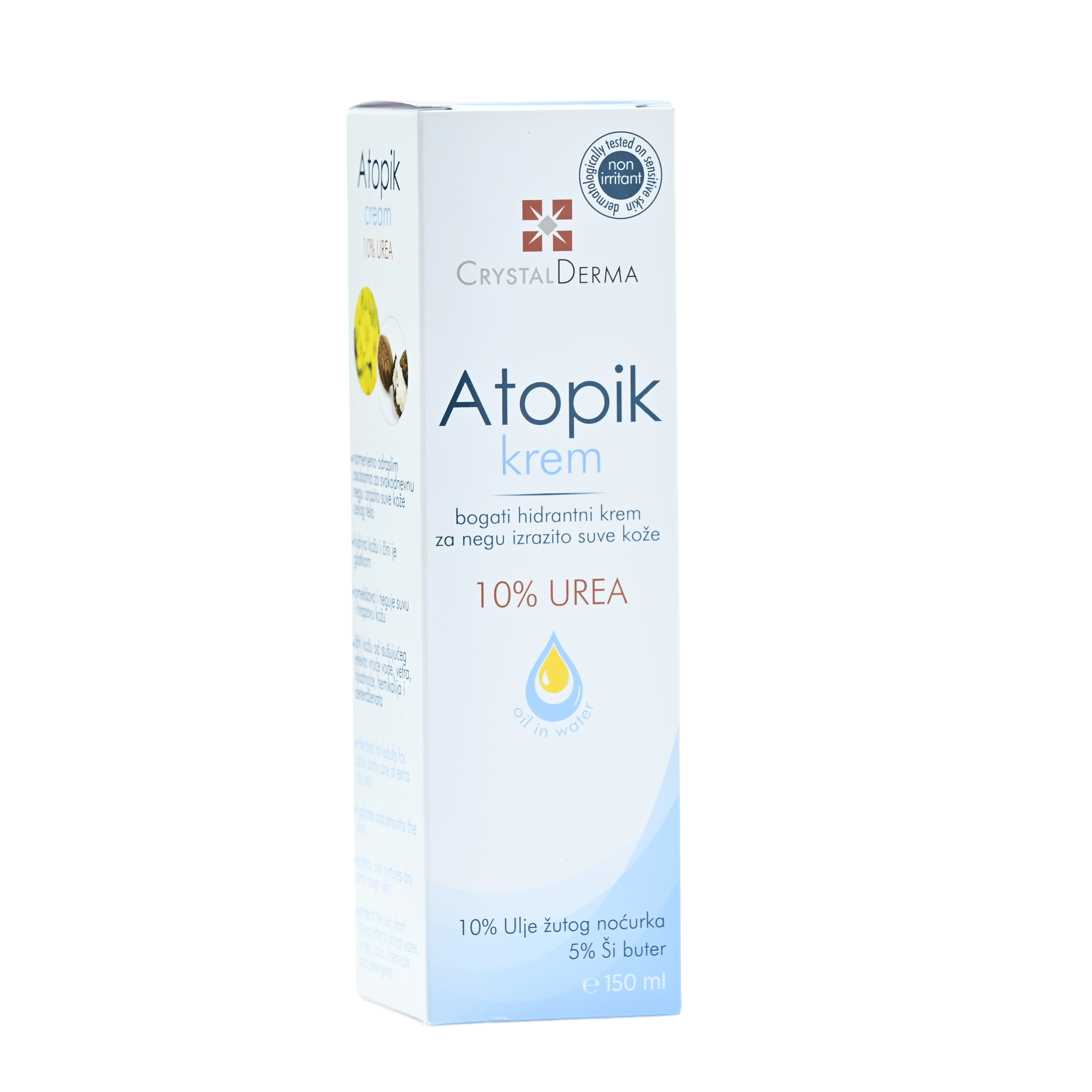 CRYSTAL DERMA ATOPIK CREAM 10% UREA - slika 1
