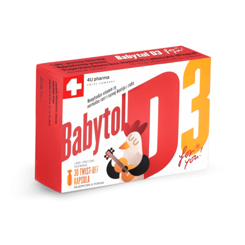 BABYTOL D3 Twist off 30 kapsula - slika 1