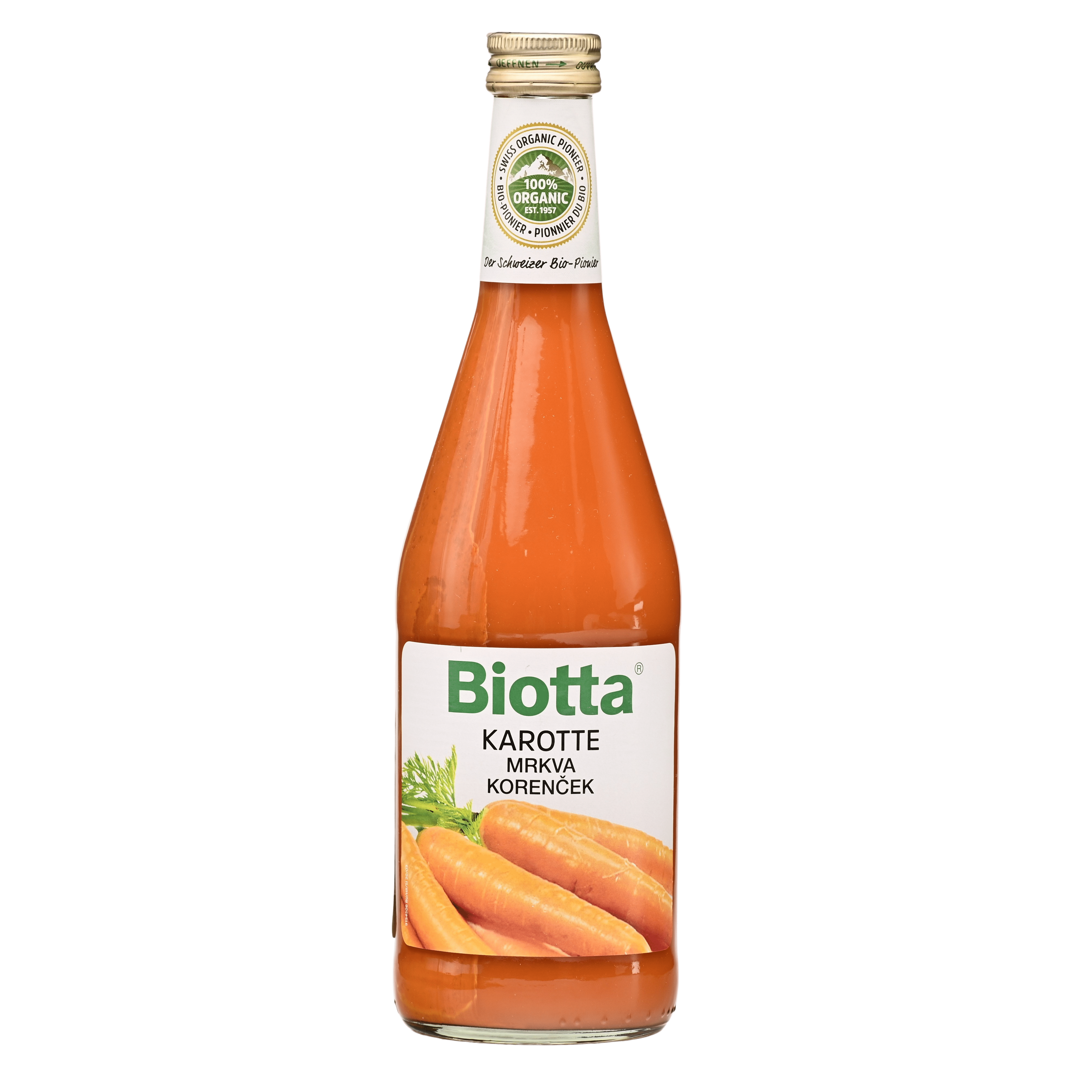 BIOTTA SOK MRKVA 500ml - slika 1