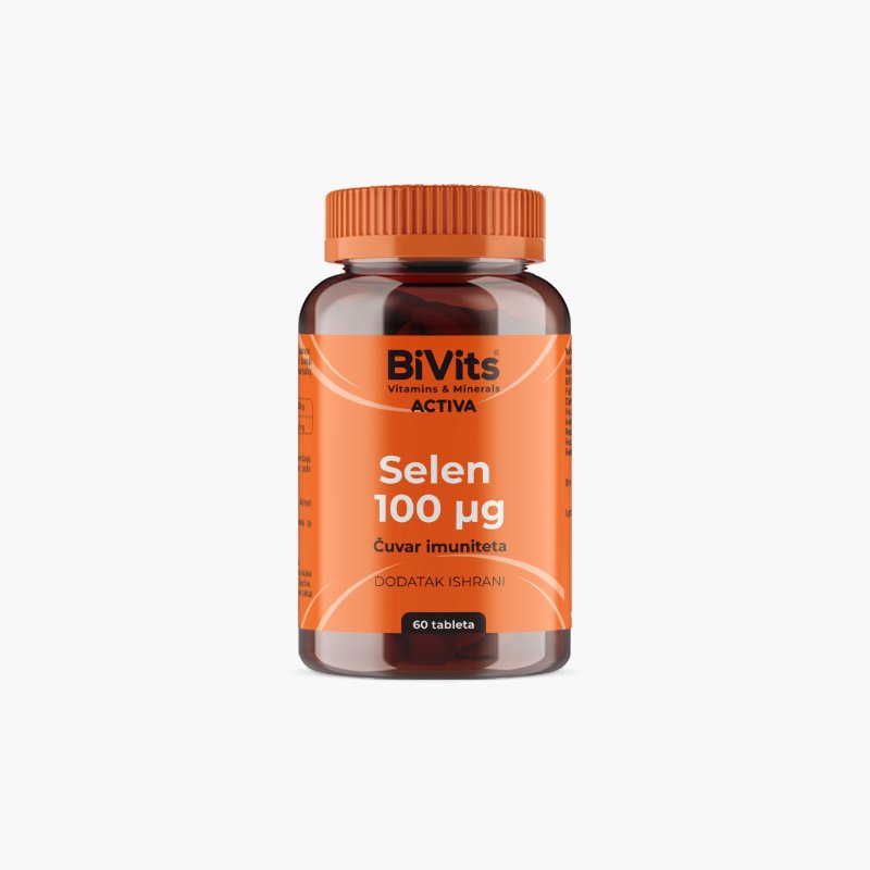 BiVits ACTIVA Selen 100 mcg - slika 1