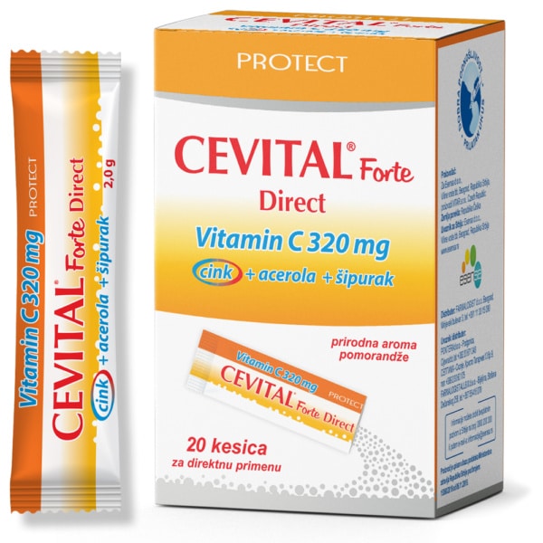 ESENSA CEVITAL Forte direct – 20 kesica - slika 1