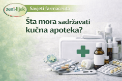 Šta mora sadržavati kućna apoteka?
