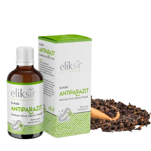 ELIKSIR Antiparazitna biljna otopina 50ml - slika 1