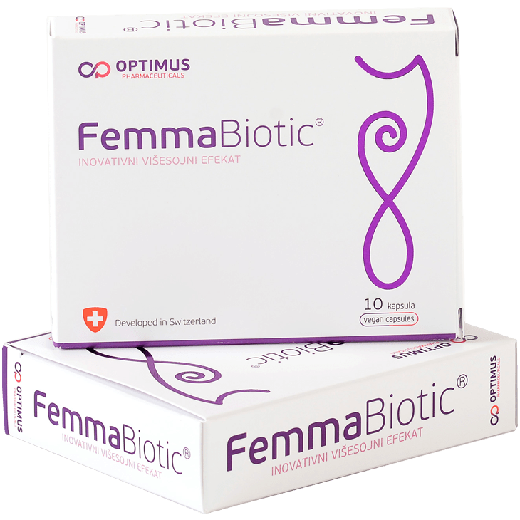 FEMMABIOTIC Oralni probiotik 10 kapsula - slika 1