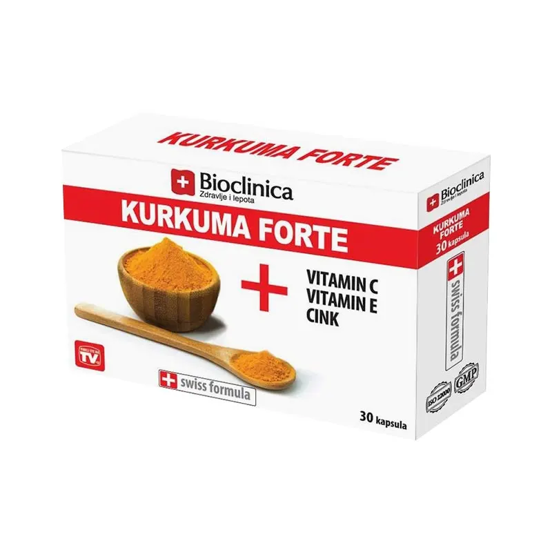 BIOCLINICA Kurkuma Forte 30 kapsula - slika 1
