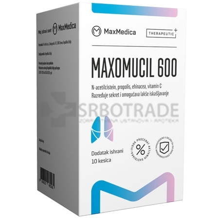 Maxomucil 600 10 kesica - slika 1