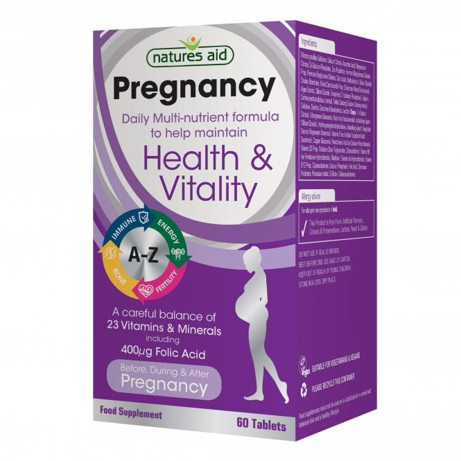 NATURES AID Pregnancy 60 tableta - slika 1