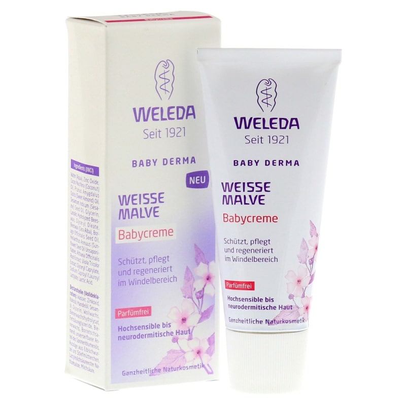 WELEDA Krema protiv pelenskog osipa od bijelog sljeza 50ml - slika 1