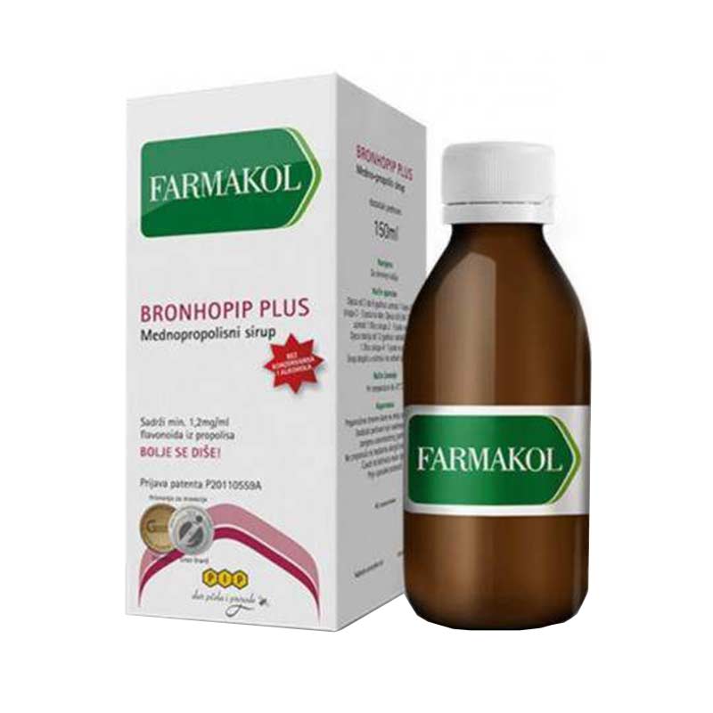 Bronhopip sirup plus 100 ml - slika 1