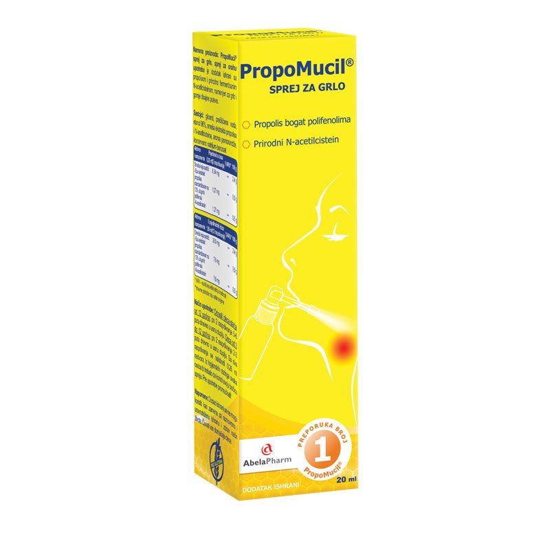 PropoMucil® Junior sprej za grlo, 20 ml - slika 1