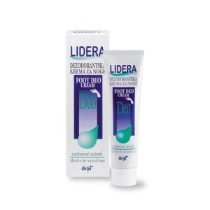 LIDERA DEO KREMA ZA NOGE 50 ml, sprječava neugodan miris pri znojenju