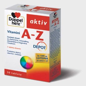DOPPELherz Aktiv vitamini od A-Z 40 depo tableta