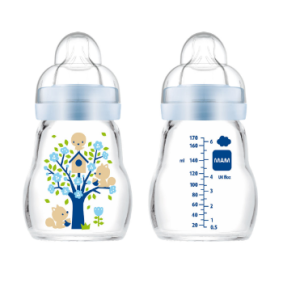 MAM Feel Good 0+ mjeseci 170ml, Staklena bočica