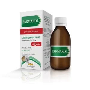 Farmakol Pip Laringopip plus mednopropolisni sirup 120 ml