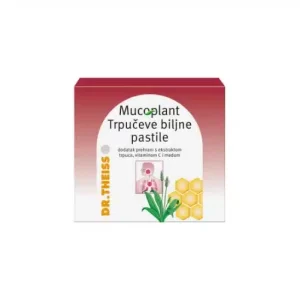 Dr. Theiss Mucoplant Trpučeve biljne pastile 20 komada