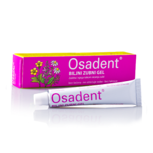 OSADENT biljni zubni gel 20g, Zaštita i njega tokom nicanja zubi