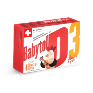 BABYTOL D3 Twist off 30 kapsula