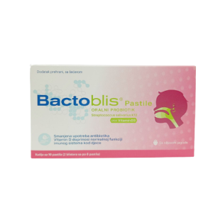 MEDICO DOMUS Bactoblis Oralni probiotik 16 pastila