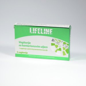 Lifeline vagitorije sa kantarionovim uljem 5 komada