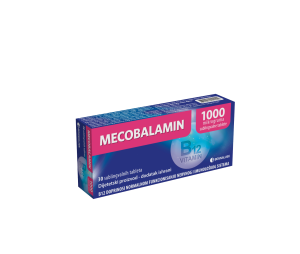 MECOBALAMIN 1000 μg sublingvalne tablete a 30, Dodatak prehrani za zdrav nervni sistem i jačanje izdržljivosti