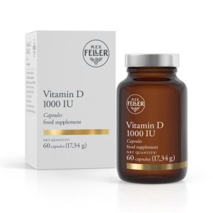 M.E.V. FELLER  Vitamin D 1000 IU 60 kapsula