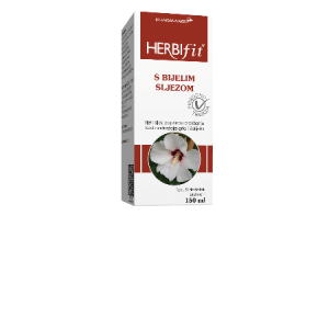 HERBIFIT Sirup bijelog sljeza 150ml