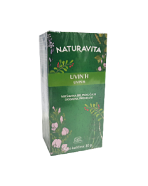 NATURAVITA UVIN H ČAJ filter vrećice a 20, Mješavina biljnog čaja