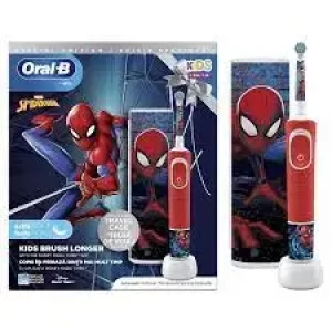 ORAL B Vitality D103 Spiderman električna četkica + putna torbica 3+